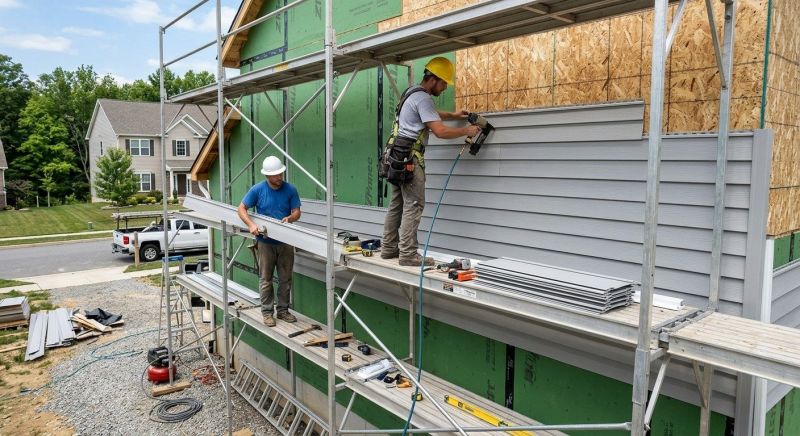 Garage Siding Installation in Nashua, NH